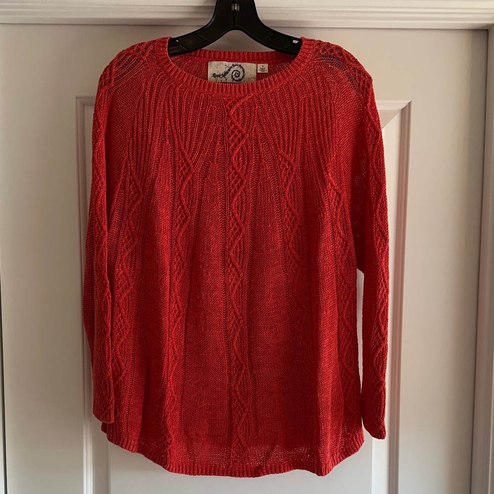 Rosie Neira Red Sweater